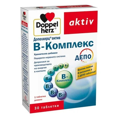 Doppelherz aktiv B-Комплекс депо х30 таблетки