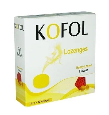 Кофол бонбони за здраво гърло с вкус на мед и лимон х12 броя Charak