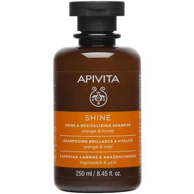 Apivita Ревитализиращ шампоан с портокал и мед х250 мл