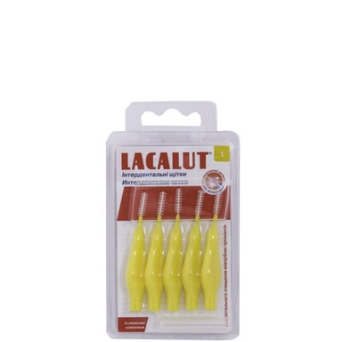 Lacalut Интердентални четки за зъби L х5 броя