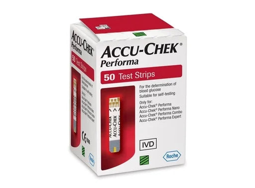 Accu-Chek Performa Tест-Ленти за глюкомер х50 броя Roche
