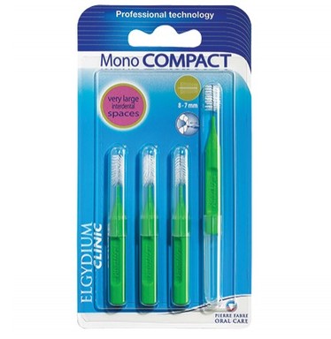 Elgydium Clinic Mono Compact Интердентални четки 8-7 mm
