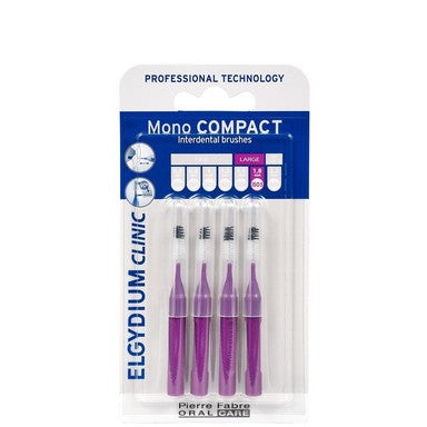 Elgydium Clinic Mono Compact Интердентални четки 1.8 мм x4 броя