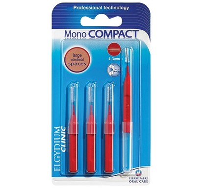 Elgydium Clinic Mono Compact Интердентална четка 4-3 mm x4 бр