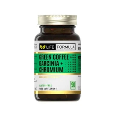 Life Formula Зелено кафе, гарциния и хром х90 капсули Fortex