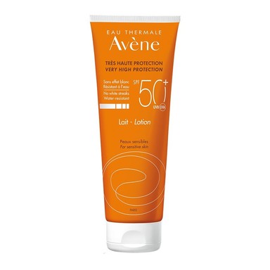 Avene Eau Thermale Слънцезащитно мляко за чувствителна кожа SPF50+ х250 мл