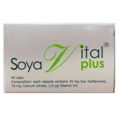 Соя Витал Плюс при симптоми на менопауза 35 мг х60 таблетки