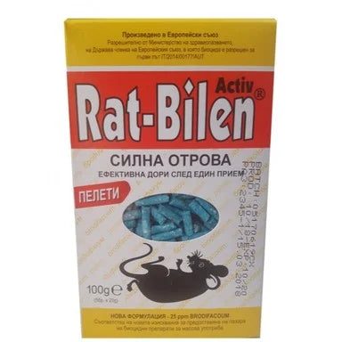 Rat-Bilen Activ Отрова за мишки и плъхове x100 г