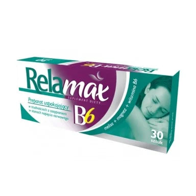 Relamax B6 за сън и успокоение x30 таблетки