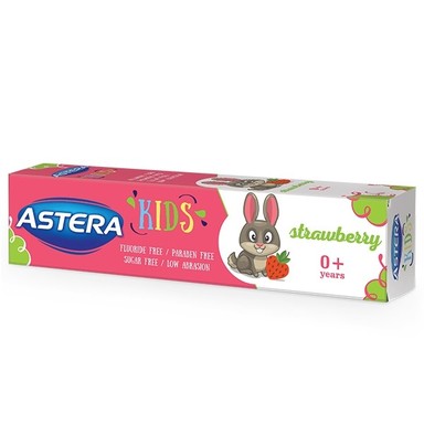 Astera Kids паста за зъби ягода 0-4 г х50 мл