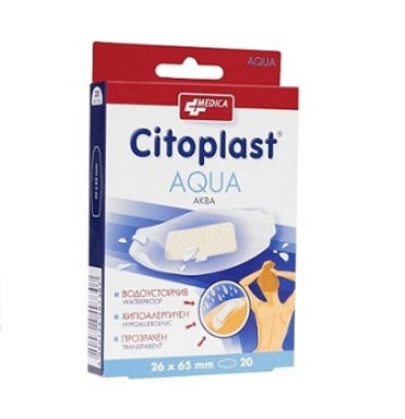 Citoplast Aqua 26 мм/65 мм х20 бр Medica