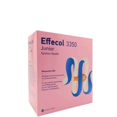 Effecol 3350 Junior при хронична констипация при деца х12 сашета
