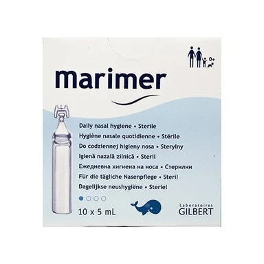 Marimer за почистване на носа 5мл х10 дози Biessen