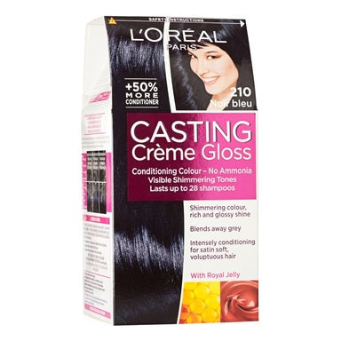 Loreal Casting Creme Gloss Боя за коса без амоняк №210 синьо черно