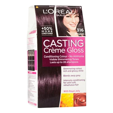 Loreal Casting Creme Gloss Боя за коса без амоняк 316 слива