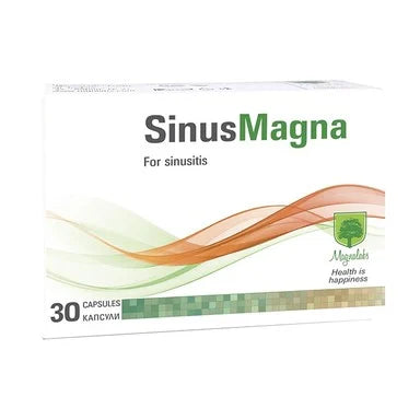 SinusMagna при болка в синусите x30 капсули Magnalabs