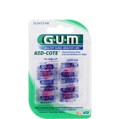 GUM Red Cote Плака Индикатор х12 таблетки