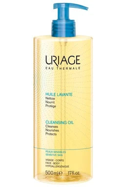 Uriage Измиващо подхранващо гел-олио за лице и тяло х500 мл
