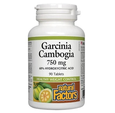 Гарциния Камбоджия за отслабване 750 мг x90 таблетки Natural Factors