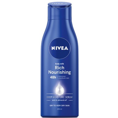 Nivea Body Milk Подхранващо мляко за тяло x250 мл