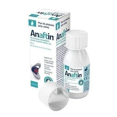 Anaftin Вода за уста против ранички и афти x120 мл Berlin-Chemie