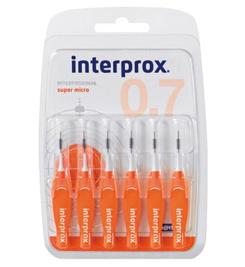 Dentaid Interprox 4G Super Micro 0.7 мм интердентална четка за зъби х6 броя