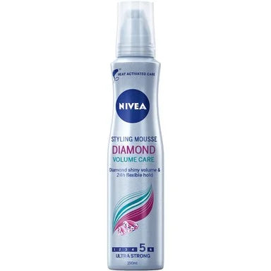 Nivea Diamond Care Пяна за коса за блясък и обем x150 мл