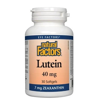 Лутеин за подобряване на зрението 40 мг х30 меки капсули Natural Factors