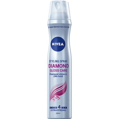 Nivea Diamond Gloss Care Лак за коса х250 мл