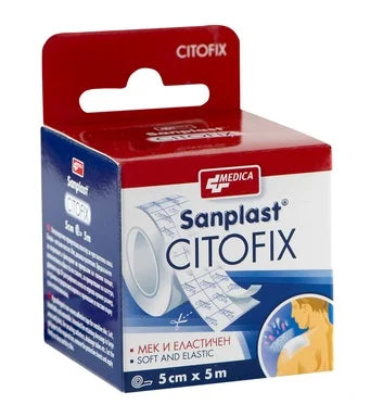 Sanplast Citofix Прикрепващ пластир 5 см/5 м x1 брой