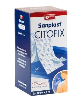 Sanplast Citofix Прикрепващ пластир 10 см/5 м x1 брой Medica