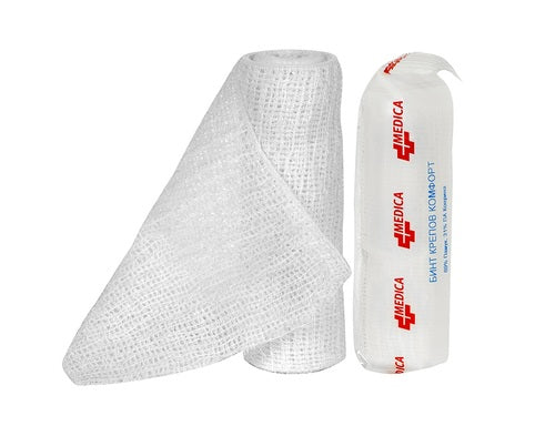 Комфорт крепов бинт 4 м/8 см Medica