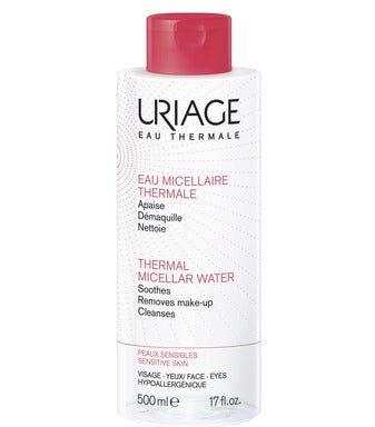 Uriage Термална мицеларна вода за чувствителна кожа склонна към зачервяване х500 мл
