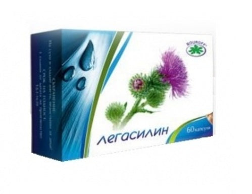 Легасилин за черния дроб х60 капсули Bouroff