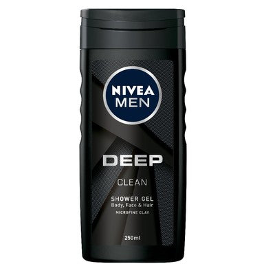 Nivea Men Deep Душ гел с глина х250 мл