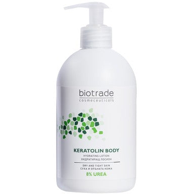 Keratolin Хидратиращ лосион за тяло 8% уреа х400 мл Biotrade