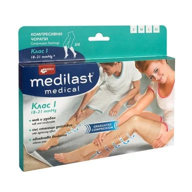 Medilast Компресивен чорап при разширени вени клас I 7/8 XXL Medica