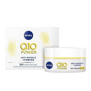 Nivea Q10 Power Подхранващ дневен крем против бръчки SPF30 х50 мл