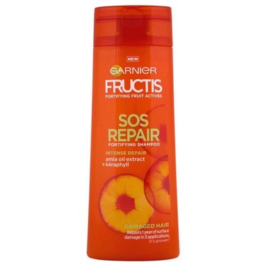 Garnier Fructis SOS Repair Шампоан за изтощена и увредена коса х400 мл