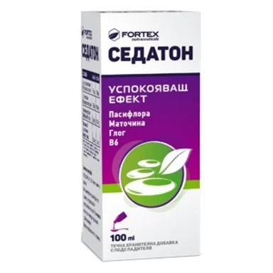 Седатон сироп за успокоение х100 мл Fortex