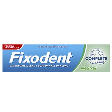 Fixodent Neutral Complete Фиксиращ крем за зъбни протези х47 г