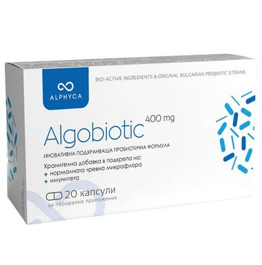 Algobiotic Пробиотична формула за нормална чревна микрофлора 400 мг х20 капсули