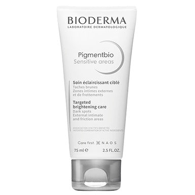 Bioderma Pigmentbio Изравняващ и изсветляващ тена крем за чувствителни зони x75 мл
