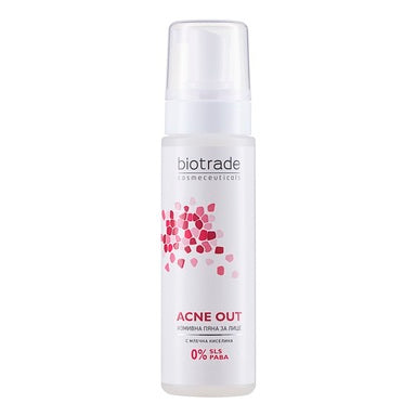 Acne Out Измиваща пяна за лице x150 мл Biotrade