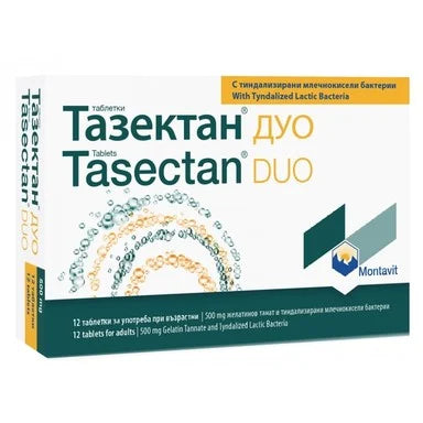 Тазектан Дуо 500 мг при диария х12 таблетки