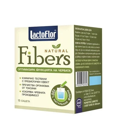 LactoFlor Fibers Натурални фибри за червата x15 сашета