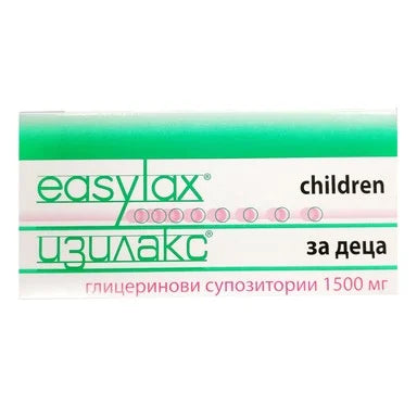 Изилакс против запек за деца 1500 мг x18 супозитории