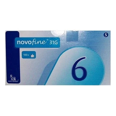 Novofine Инсулинови игли ланцети 31G 6 мм х100 броя Novo Nordick