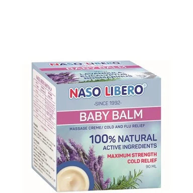 Naso Libero Baby Балсам за бебета при грип и простуда x90 мл
