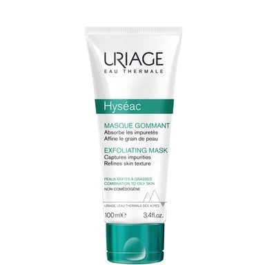 Uriage Hysеac Ексфолираща маска за лице за мазна кожа x100 мл